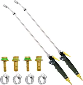 Vanpet 768443699242 29 Inches Replacement Sprayer Wand 2 Brass Barbs Match 3/8ftft And 1/4ftft Hoses S Vanpet 768443699242 29 Inches Replacement Sprayer Wand 2 Brass Barbs Match 3/8ftft And 1/4ftft Hoses S