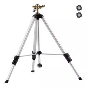 Vevor 313041549514 Impact Sprinkler On Tripod Base Heavy Duty Sprinklers With Brass Head An