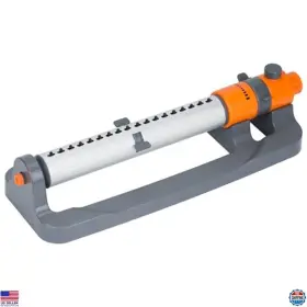 Lxos3 Visit The Linex Store Adjustable Oscillating Water Sprinkler For Large Yards Gardens And Lawns