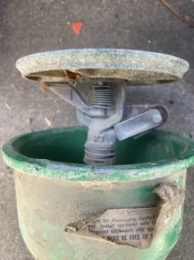 K60f Weathermatic Two Used K-series Pop-up Impact Sprinklers