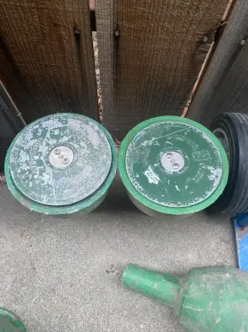 K60p Weathermatic Two Used K-series Pop-up Impact Sprinklers K60p Weathermatic Two Used K-series Pop-up Impact Sprinklers