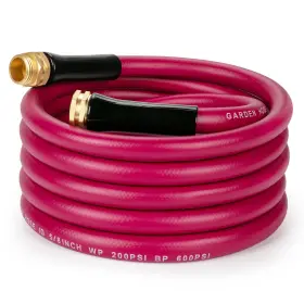 B0bm9g2bg8 Welluck 5/8 Inch X 25 Ft Heavy Duty Anti-kink Flexible Garden Hose