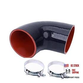 Wisauto 651312506119 90 Degree 4-ply High Performance Elbow Coupler Silicone Hose For Auto Inner