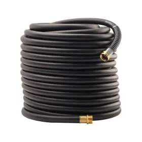 B0f9zwms2m Wiseflow Garden Hose 150ft X 5/8 Inch Heavy Duty Rubber Water With 5-layer Braid
