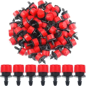 W-150dripsprinklers Worface 150 Pcs Adjustable Micro Drip Irrigation Sprinklers 1/4 Inch Universal 8-hole Fl W-150dripsprinklers Worface 150 Pcs Adjustable Micro Drip Irrigation Sprinklers 1/4 Inch Universal 8-hole Fl