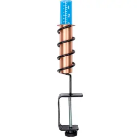Worlds Coolest Rain Gauge Company 630456129736 Wcrg Copper For Yard Rail-mounted Steel Clamp - Outdoor Sprinkler