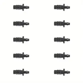 Wovstnov 607783088500 10pcs Drip Irrigation Fittings 1/4 Inch To 5/16 Barbed Reducing Couplings Dr