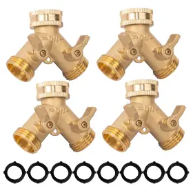 B08qttcjz5 Xiny Tool Brass Garden Hose Splitter 2 Way Solid Y Valves B08qttcjz5 Xiny Tool Brass Garden Hose Splitter 2 Way Solid Y Valves