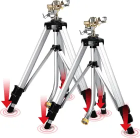 036md Yamatic Impact Sprinkler On Tripod Base 360 Degree Large Area Heavy Duty Adjus 036md Yamatic Impact Sprinkler On Tripod Base 360 Degree Large Area Heavy Duty Adjus