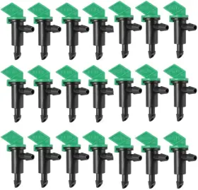 Ydjoo 845194247802 200 Pack 4gph Drip Emitter Irrigation Emitters Garden Flag Dr