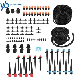 Yi274813t Yibei-tech 226ft Greenhouse Micro Drip Irrigation Kit With Tubing Hose Adjustable Yi274813t Yibei-tech 226ft Greenhouse Micro Drip Irrigation Kit With Tubing Hose Adjustable