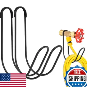 B0d49l1m8v Yoniccal Garden Hose Holder Wall Mount 304 Ss Hanger Kit 2-pack 50ft