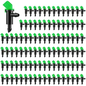 Gerqag212 Youhaozhai 100 Pcs Gph Flag Irrigation Dripper Emitter Garden Drip Ir