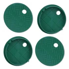 Zhuomingjia 702103953558 4 Pack Round Valve Box Cover Lid Replacement Id 5.5 Inch Od 6 Circular