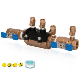 Zurn 036217979136 1-350 1 Inch Double Check Backflow Preventer For Irrigation Sprinkler Zurn 036217979136 1-350 1 Inch Double Check Backflow Preventer For Irrigation Sprinkler