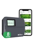 Hioazo Smart Sprinkler Controller Wifi, 8 Zone Irrigation Gray New. Price: $95.66.