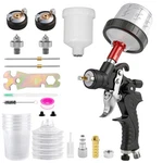 Mini Touch Gun Air Paint Sprayer With 0.8/1.0MM Nozzle 125/200CC Cup New. Price: $30.39.