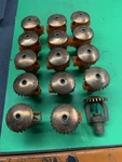 Tyco TY5851 Blue (286 F) Natural Brass Standard Response Lot Of 15 Ships Fr Open. Price: $139.99.