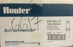 Hunter PGP-ADJ-07 Pop-up 3/4" Inlet Rotor Sprinkler Irrigation Heads 20-PACK Open. Price: $194.99.