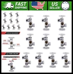Pack Of 10 Efield 1/4 Turn Dual Compression Angle Stop Valve Chrome New. Price: $168.99.