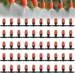 Three-way Atomizing Nozzle 1/4 Inch, 50 Pcs Adjustable Micro Spray Irrigation New. Price: $22.82.