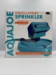 Aqua Joe AJ-OSPR20 Gear-driven Oscillating Sprinkler, 4250 Sq Ft Coverage Area New. Price: $16.99.