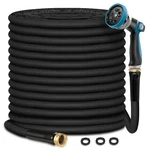 Relxitl Garden Hose 100FT, Flexible Water With Function Nozzle, ... New. Price: $49.39.