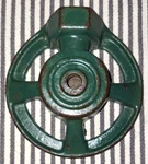 Vtg Mcm Green Cast Iron Lawn Garden Art Sprinkler Head Used. Price: $26.95.