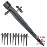 Topiverse Pcs Drip Irrigation Emitters Adjustable Flow 0-18 50 360 Degree New. Price: $20.44.