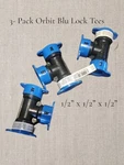 3- Pack Orbit Blu Lock 1/2 X Tee Push To Connect Swing Pipe Adapter New. Price: $14.77.