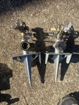 Orbit Impact Sprinkler On Zinc Spike Brass New. Price: $12.00.