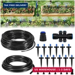 Hiraliy 50FT Quick Connect Garden Watering System With Adjustable Vortex Dripper New. Price: $33.53.