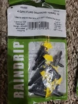 Raindrip Flag Dripper Gph 1/4 ", 3/8 Or 1/2 Tubing 20/ Pack Bagged New. Price: $10.49.