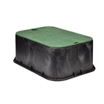 Nds 21.75X6.75X13.25 Rectangular Valve Box With Cover Black/green New. Price: $66.34.