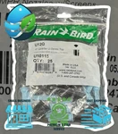 25 Pack Of Rain Bird - U12Q 12FT Quarter Circle Fixed Pattern Nozzle 90 Degree New. Price: $96.07.