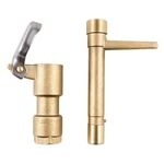 Qwork Quick Coupling Valve Key Set, 3/4-INCH Brass Inch, & New. Price: $22.86.