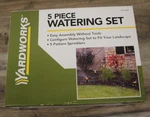 Yardworks Watering Set Landscape Sprinkler Kit 274-0200 5 Piece New. Price: $33.29.