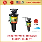 Rain Bird AG-5 Maxi-paw 3.5 In. Pop-up Canned Impact Sprinkler, 0-360 Degree Pat New. Price: $24.00.