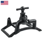Mygift Wall Mounted Garden Hose Holder Vintage Black Cast Iron Watering Tube New. Price: $42.79.