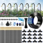 Dianrui Drip Irrigation System 50FT 1/4" Garden Watering With 16PCS Coppe New. Price: $32.99.