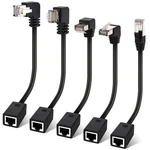Cat 6 Ethernet Extension Cable 5 Pack Multiple Angles Up/down/left/right/straigh New. Price: $28.99.