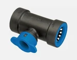 Orbit 31373 Blu-lock Push Tee Connector 3/4 X 1/2 Dia. In. (pack Of 10) New. Price: $30.00.