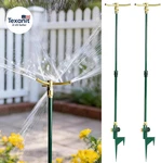 2 Pack 3-ARM Garden Sprinkler, High-rise Lawn With Adjustable Telescop New. Price: $57.64.