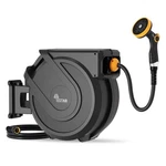Retractable Garden Hose Reel Portable 33 Ft Wall-mounted Handheld New. Price: $68.28.