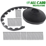 L-shaped Landscape Edging Border Kit No-dig Garden Edge Lawn With Spikes New. Price: $154.12.
