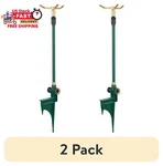 Irrigation 3-ARM Rotating Sprinkler Telescoping Step Spike New. Price: $43.89.