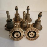 Orbit Bronze Metal Spray Sprinkler Heads Set Of 7 Used. Price: $22.00.