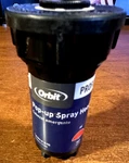 Orbit 54534 2" Professional Half-pattern 180 Degree Pop-up Sprinkler New. Price: $7.91.