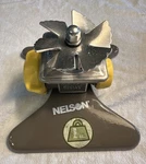 Nelson 50230 Circle Pattern Whirling Vane Lawn Sprinkler - New Open. Price: $13.00.