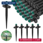 Anti-drop Drip Irrigation Emitters Sprayer For 1/4" Tubing,double Hol New. Price: $21.86.